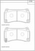 ASIMCO KD1556 Brake Pad Set, disc brake